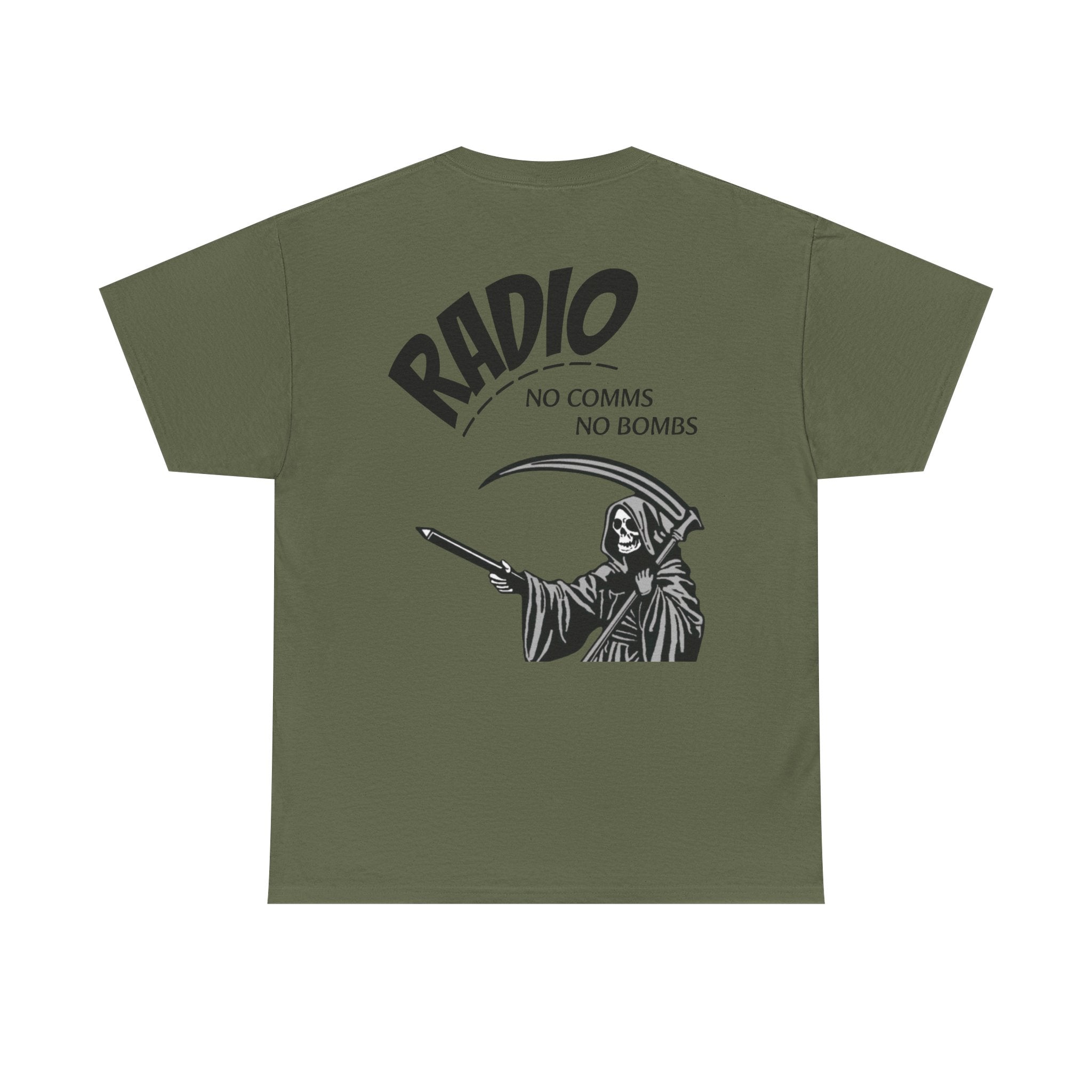 Radio "No Comms, No Bombs" : Tee