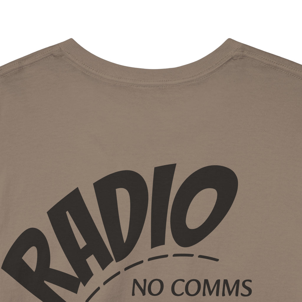 Radio "No Comms, No Bombs" : Tee