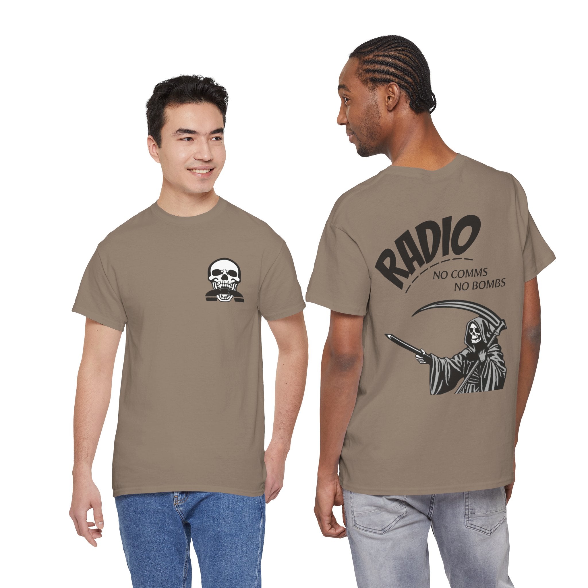 Radio "No Comms, No Bombs" : Tee