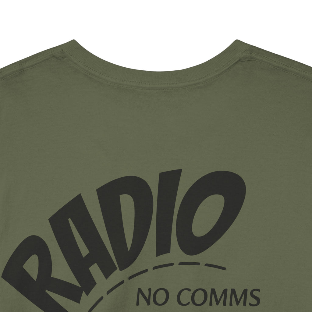 Radio "No Comms, No Bombs" : Tee