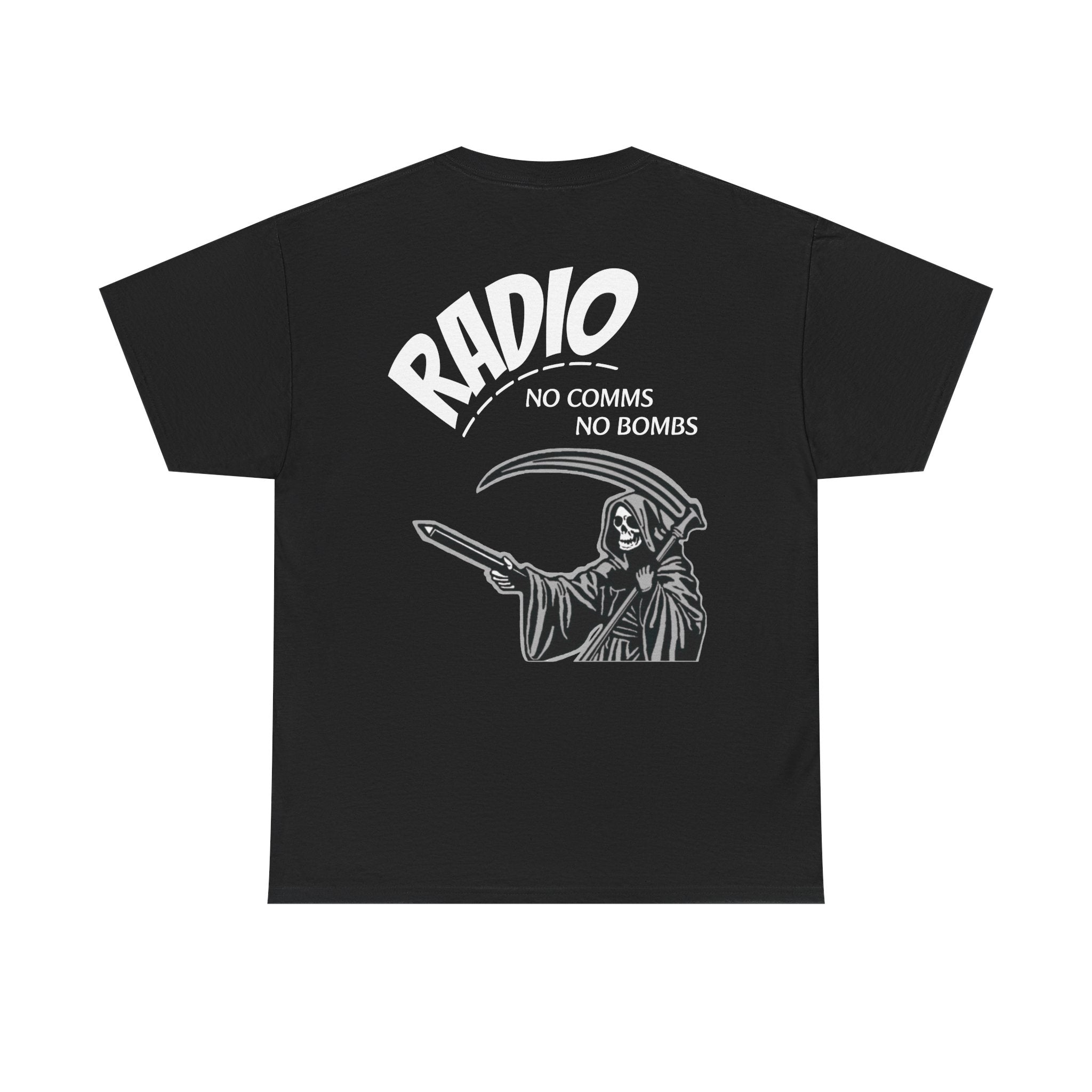 Radio "No Comms, No Bombs" : Tee