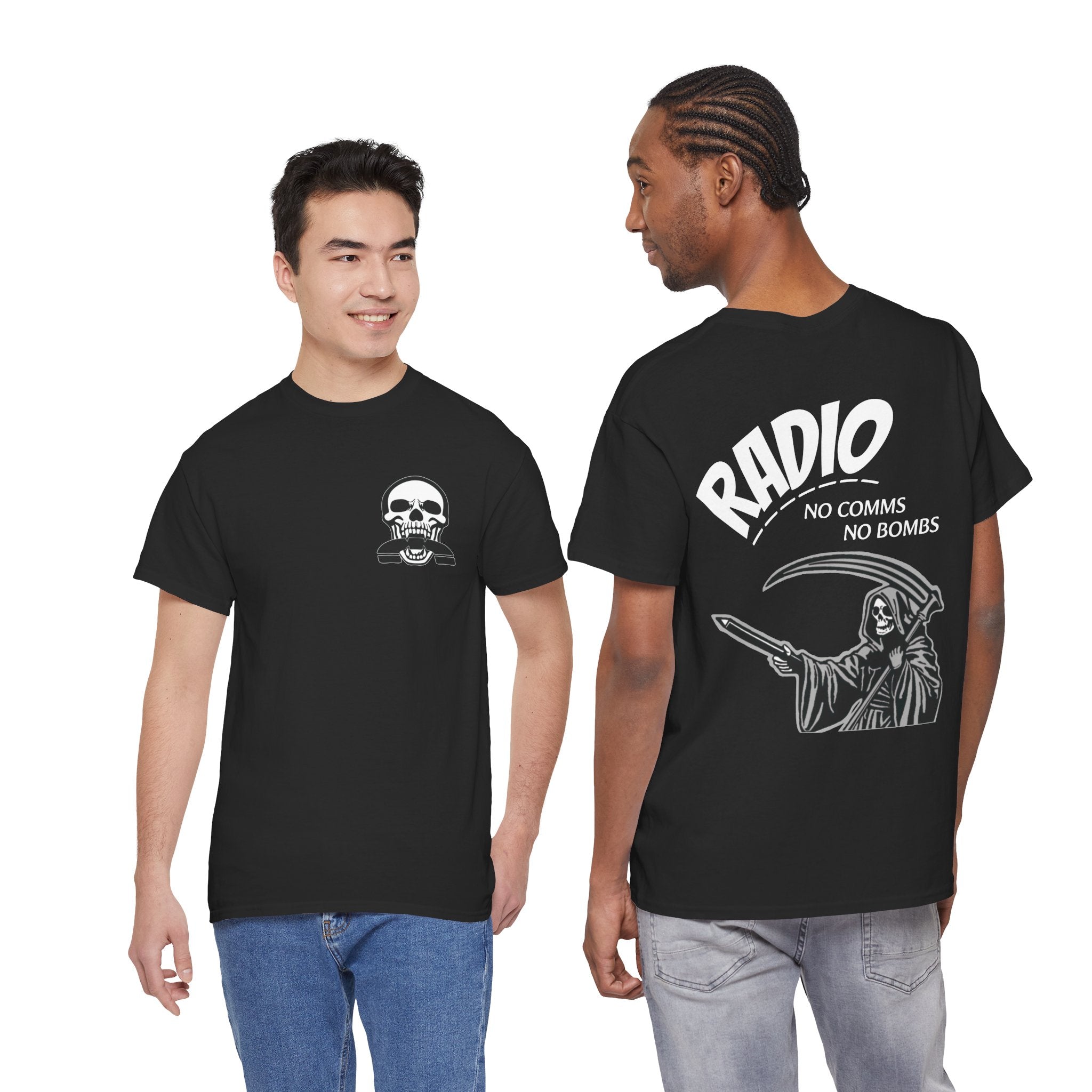 Radio "No Comms, No Bombs" : Tee